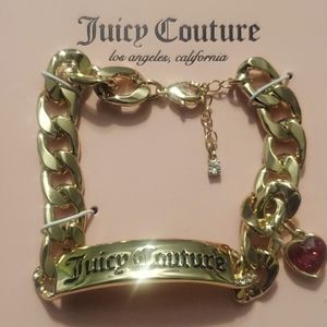 Juicy Couture Cuban Link Bracelet 💕